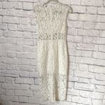Alexis  Leona white lace midi dress medium Photo 3