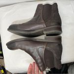 Fly London  Brown Leather Pull On Chelsea Booties Sz 11 Photo 5