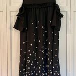 LC Lauren Conrad cold shoulder daisy ruffle dress size m Photo 2