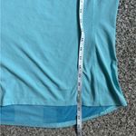 Nike Women's Light Blue Dri Fit Long Sleeve Tee Workout Running Athletic Casual Photo 5