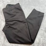 J.Crew  Black Cafe Capri Cropped City Fit‎ Pants Womens Size 6 Career Casual Photo 0