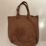 Baggu Brown Miller Leather Tote Bag Photo 0