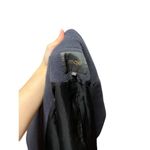 Maje Wool Zippered Navy Peacoat Photo 1