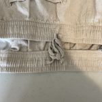 Old Navy Tan Linen Blend Shorts Size 2X Women's Drawstrings Casual Comfy Summer Photo 9