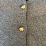 Orvis  grey button front collared cardigan shacket small Photo 6