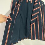 New  Striped Twill Ponte Blazer‎ Size 4 Chico's Size 0 Photo 8