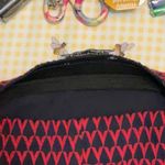 ZARA  Trafaluc High Waist Maroon Tribal Geometric Midi Pencil Skirt S Rockabiily Photo 7