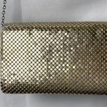 Jessica McClintock  GOLD SEQUINED SHOULDER CROSSBODY PURSE SILVER CHAIN STRAP Photo 11