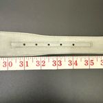 Christian Dior Vintage 17020 Light Gray Soft Leather Women’s Dress Belt Size M Photo 12