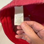 Free People NWT Red Cream Two-Tone Hat Photo 2