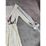 Free People  Romantics Splendor The Grass Embroidered Midi Dress Boho Festival M Photo 9