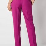 Evan Picone Black Label Vibrant Pink Straight Leg Pants Size 6 Photo 1