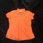 Columbia Omni shade PFG orange shirt tee top women’s M Photo 1