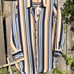 Sandy & Sid  Striped long Blouse Button front S Photo 0