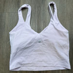 Lululemon  Top Women 6 Align Tank Padded Built In Bra Rose Blush Pink LW1DUDS Photo 0