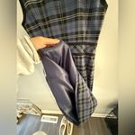 Brooks Brothers  Plaid Dress Sleeveless Dress Blue White Black Multi Color Size 4 Photo 8