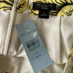 Loft 🆕 Ann Taylor Factory Cheerful Yellow & White Rococco
Floral A-Line Mid 2P🆕 Photo 9