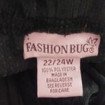 Fashion Bug  22 24W Emerald Stretch Cord Pants Plus Photo 3