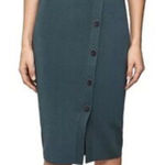 Reiss  Hatty Button Detail Skirt Size M Photo 0