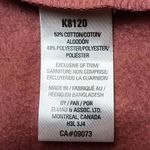 Kangol Crew Neck Crop Sweatshirt Pink Mauve Fleece Size XL New NWT Photo 7