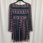 Modcloth  Blue&Purple Floral Sweet Sixties Retro Babydoll Dress Sz.0 Photo 10