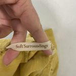 Soft Surroundings Pull-On Lightweight Breezy Pants Golden Yellow size Large Photo 5