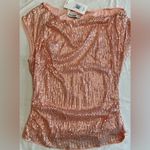Grace Karin  NWT Sequin One-Shoulder Top Photo 0