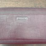 Coach Wallet Darcy collection Burgundy Saffiano Leather accessory Photo 5