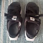 Nike  Black and White Air Sol Sandals Women’s Casual Athletic Shoes Photo 6
