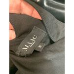 MAAC London V Neck Cut Out Swing Dress Black Photo 9