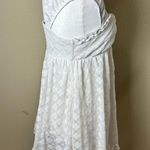 Wild Fable White Lace Lined Mini Dress Size Small Photo 6