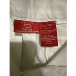 Oscar de la Renta Women's Pants Off White NWT 12P Photo 3
