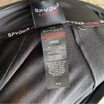 Spyder Half Zip Black Athletic Pullover Sweater Layering Large NWT Photo 6