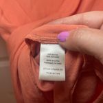 Anthropologie Cloth & Stone Coral V-Neck Shift Dress Size M Photo 4