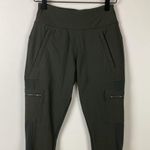 Athleta Headlands Hybrid Cargo Pants Leggings Olive Green Women's Size 0 Active Photo 2