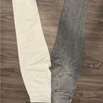 Revice Denim Revice High Rise Two-Tone Button Fly Jeans Sz 25 Black & White USA Made Photo 5