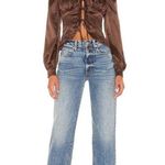 Majorelle REVOLVE  Waldorf Top Chocolate Brown Size Small Photo 2