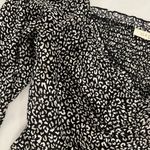 Nasty Gal Black and White Printed Women's Top Photo 2