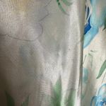 Oscar de la Renta  Floral Nightie Slip Dress Women's Blue Size Medium Photo 2