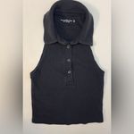 Abercrombie & Fitch Women’s Black Ribbed Tank Top Size XS Photo 2