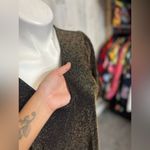 Collection B Black and gold blouse Black Size M Photo 7