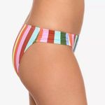 Salt + Cove New Cabana Stripes Shirred Tab Side Hipster Bikini Bottom Size Large Photo 1