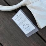 NWT White Crocodile Print Helen Barrr for Bloomingdales Tote Shoulder Bag Purse Photo 2