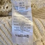 Free People Ethereal Dainty Pointelle Open Knit Pullover Sweater Ivory Medium Photo 7