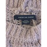 American Eagle Pink Crewneck Large Knit Women Size Medium M Soft Pastel Photo 2