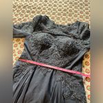 JJ's House NWT JJ’s House Dusty Blue Sequin Lace Chiffon Maxi Dress Size 8 Photo 6