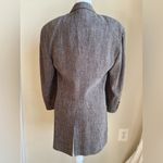 Donna Karan  New York Wool Linen Blend Italian Oversized Blazer Photo 2