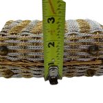 KORET Vintage 60’s Gold & Silver Woven Metal Handbag Photo 9