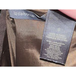 Women's Silk & Cotton Brown & Beige Floral Midi Skirt 6 Photo 6