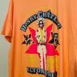 Daydreamer Pink Orange Elton John Honky Chateau Merch T-Shirt Size Large Photo 7